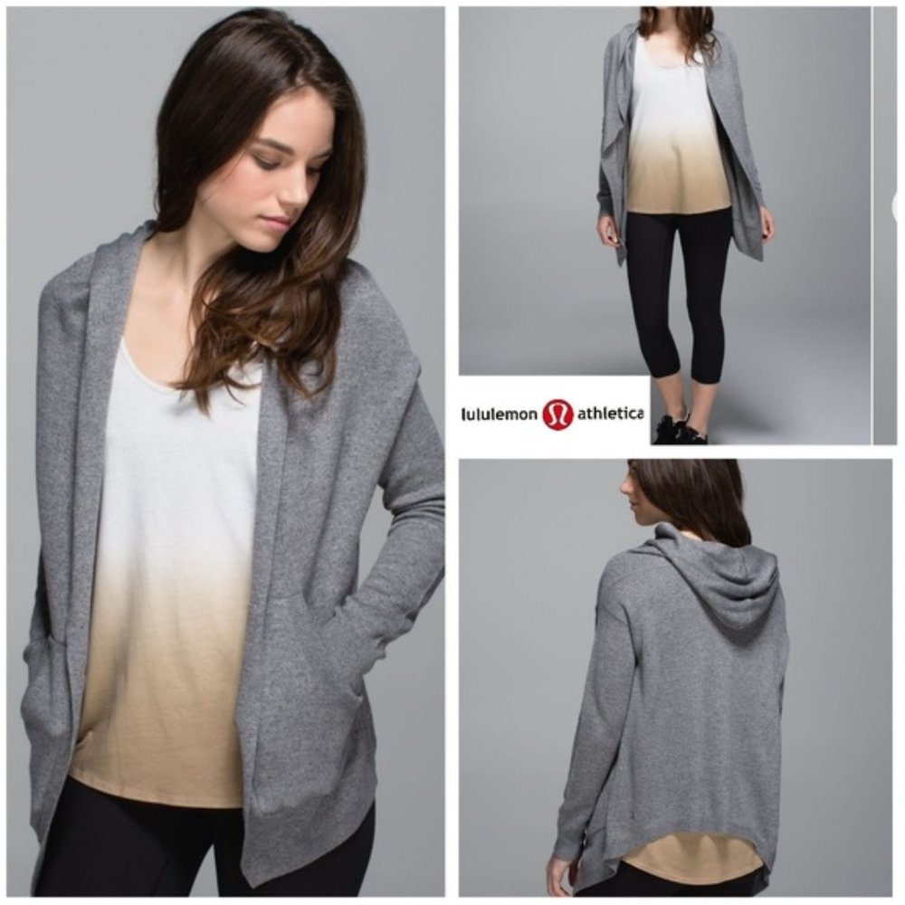 Lululemon Cabin Yogi Wrap Heathered Medium Grey / Slate 6